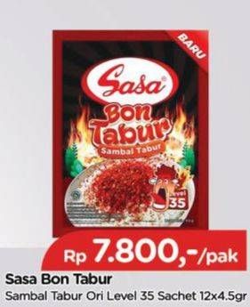 Promo Harga SASA Bon Tabur Original Level 35 per 12 sachet 4 gr - TIP TOP