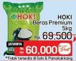 Promo Harga Hoki Beras Premium 5000 gr - LotteMart