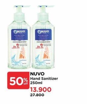 Promo Harga Nuvo Hand Sanitizer 250 ml - Watsons