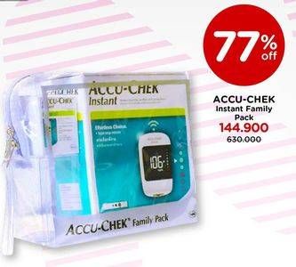 Promo Harga Accu Chek Instant New Family Pack  - Watsons
