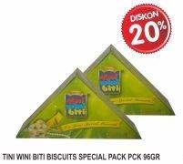 Promo Harga TINI WINI BITI Biskuit Crackers Special Pack 96 gr - Superindo