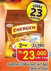 Promo Harga ENERGEN Cereal Instant All Variants per 2 pouch - Superindo