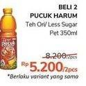 Promo Harga TEH PUCUK HARUM Minuman Teh Jasmine, Less Sugar 350 ml - Alfamidi