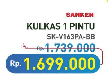 Promo Harga Sanken SK-V163PA-BB  - Hypermart