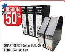 Promo Harga Smart Office Odner Folio/Forte Box File  - Hypermart