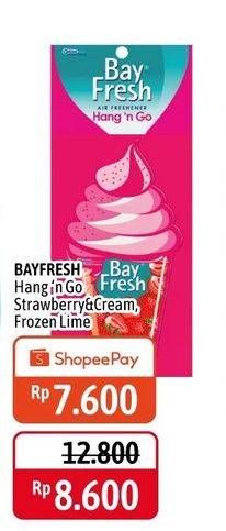 Promo Harga BAYFRESH Hang N Go Frozen Lime, Berry Cream 1 pcs - Alfamidi