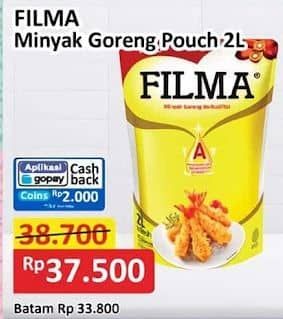 Promo Harga Filma Minyak Goreng 2000 ml - Alfamart