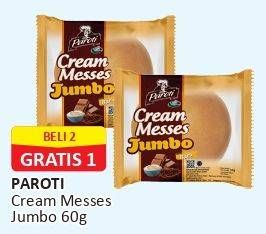 Promo Harga PAROTI Cream Messes Jumbo 60 gr - Alfamart