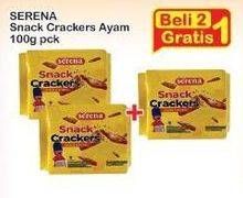 Promo Harga SERENA Snack Crackers Rasa Ayam 100 gr - Indomaret