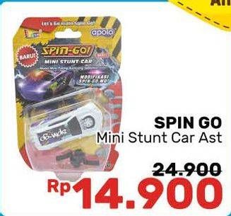 Promo Harga APOLO Spin-go Mini Stunt Car  - Alfamidi