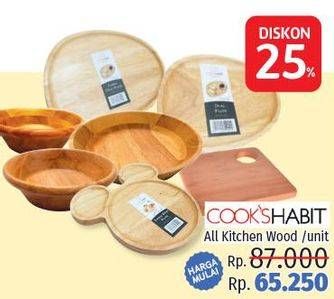 Promo Harga COOKS HABIT All Kitchen Wood  - LotteMart