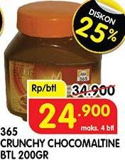 Promo Harga 365 Crunchy Chocomaltine 200 gr - Superindo