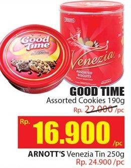 Promo Harga GOOD TIME Cookies Chocochips 190 gr - Hari Hari