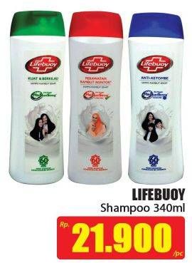 Promo Harga LIFEBUOY Shampoo 340 ml - Hari Hari