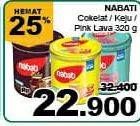 Promo Harga NABATI Bites Richoco, Richeese, Pink Lava 320 gr - Giant