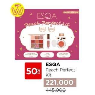 Promo Harga ESQA Peach Perfect Kit  - Watsons