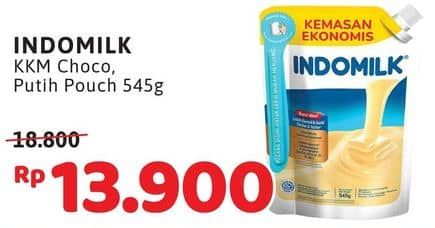 Promo Harga Indomilk Susu Kental Manis Cokelat, Plain 545 gr - Alfamidi