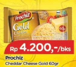 Promo Harga Prochiz Gold Cheddar 60 gr - TIP TOP