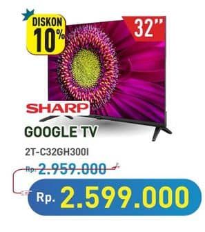 Promo Harga Sharp  2T-C32GH3000I  - Hypermart