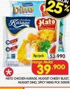 HATO Nuget, Cheese Blast, Karage