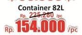 Promo Harga Lion Star Wagon Container 82lt 82000 ml - Hari Hari