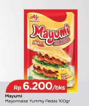 Promo Harga MAYUMI Mayonnaise Pedas 100 gr - TIP TOP