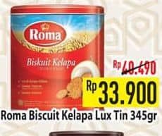 Promo Harga Roma Biskuit Kelapa 345 gr - Hypermart