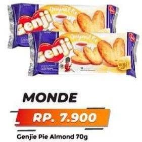 Promo Harga MONDE Genji Pie Original 70 gr - Yogya