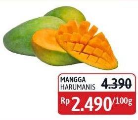 Promo Harga Mangga Harum Manis per 100 gr - Alfamidi