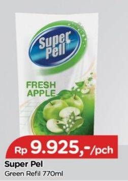 Promo Harga SUPER PELL Pembersih Lantai Green 770 ml - TIP TOP