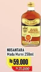 Promo Harga Madu Nusantara Madu Murni 250 ml - Alfamart