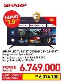 Promo Harga SHARP 2T-C50BG1i | LED TV 50"  - Carrefour