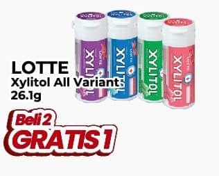Promo Harga Lotte Xylitol Candy Gum All Variants 28 gr - Yogya