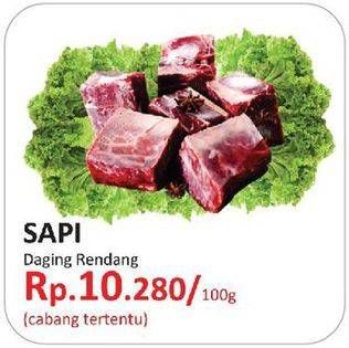 Promo Harga Daging Rendang Sapi per 100 gr - Yogya