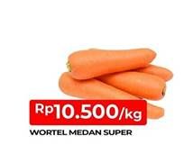 Promo Harga Wortel Medan Super per 1000 gr - TIP TOP