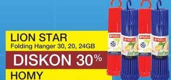 Promo Harga LION STAR Hanger Bulat 20, 24, 30  - Yogya