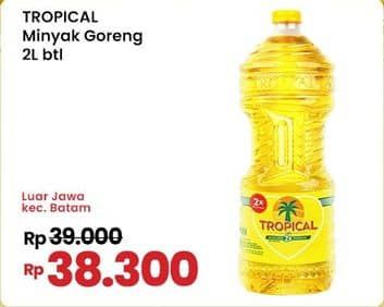 Promo Harga Tropical Minyak Goreng 2000 ml - Indomaret