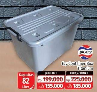 Promo Harga BIGGY Container Box  - Lotte Grosir