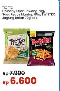 Promo Harga Tic Tic/Twistko Snack  - Indomaret