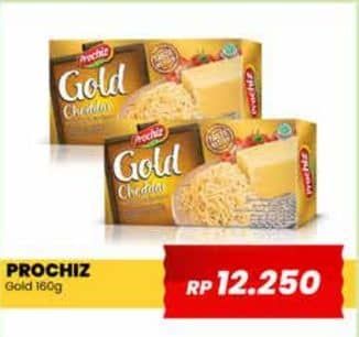 Promo Harga Prochiz Gold Cheddar 160 gr - Yogya