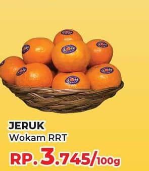 Promo Harga Jeruk Wokam RRT per 100 gr - Yogya