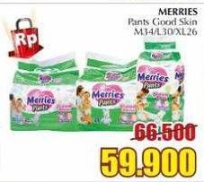 Promo Harga MERRIES Pants Good Skin M34, L30, XL26  - Giant