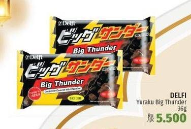 Promo Harga DELFI Thunder Big 36 gr - LotteMart