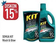 Promo Harga KIT Wash & Glow Car Shampoo All Variants 1000 ml - Hypermart