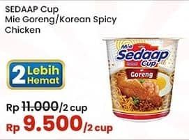 Promo Harga Sedaap Mie Cup  - Indomaret