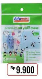 Promo Harga ALFAMART Premium 3D Mask Kids  - Alfamart