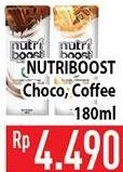 Promo Harga MINUTE MAID Nutriboost Chocolate, Coffee 180 ml - Hypermart