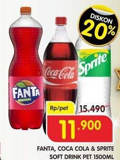 Fanta/Coca Cola/Sprite Minuman Soda