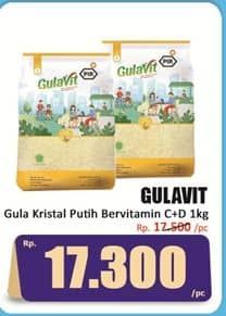 Promo Harga Gulavit Gula Kristal Putih Vitamin C+D 1000 gr - Hari Hari