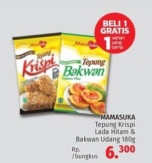 Promo Harga MAMASUKA Tepung Krispi Lada Hitam & Bakwan Udang  - LotteMart